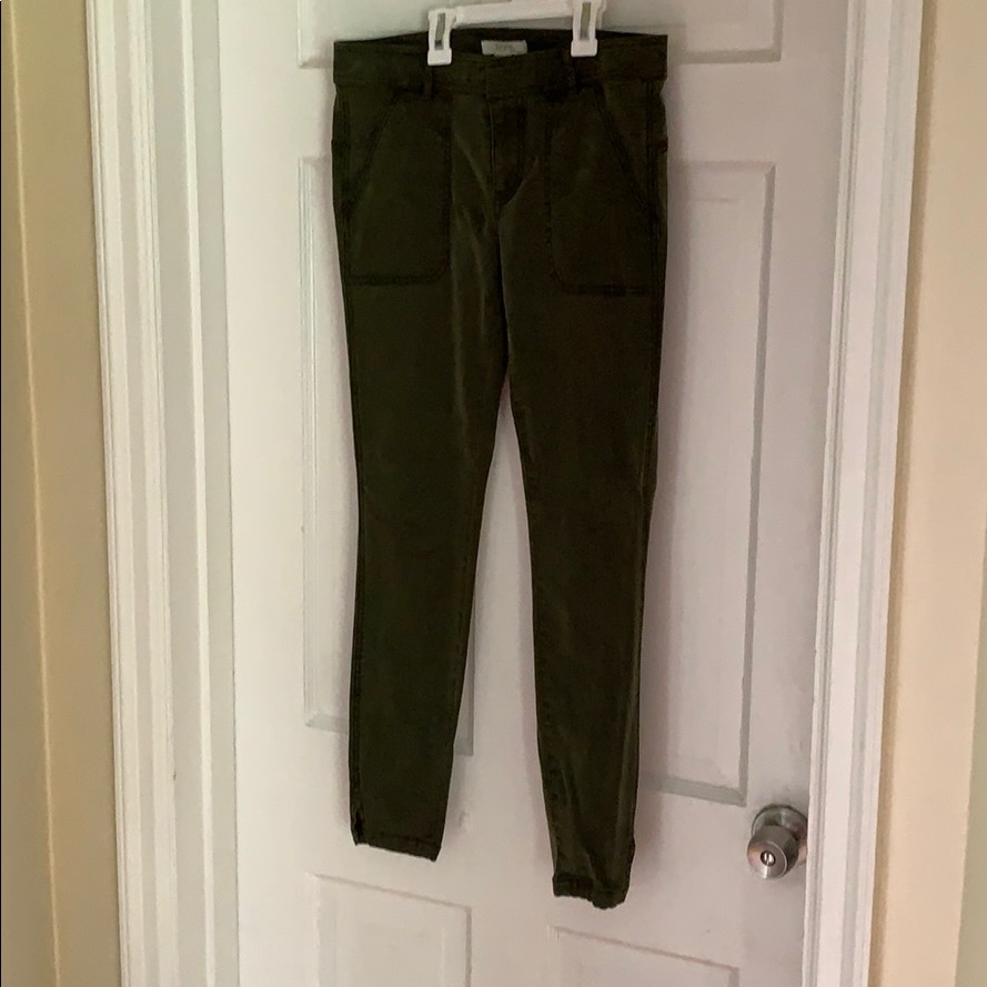 Loft Green Utility Pant 4